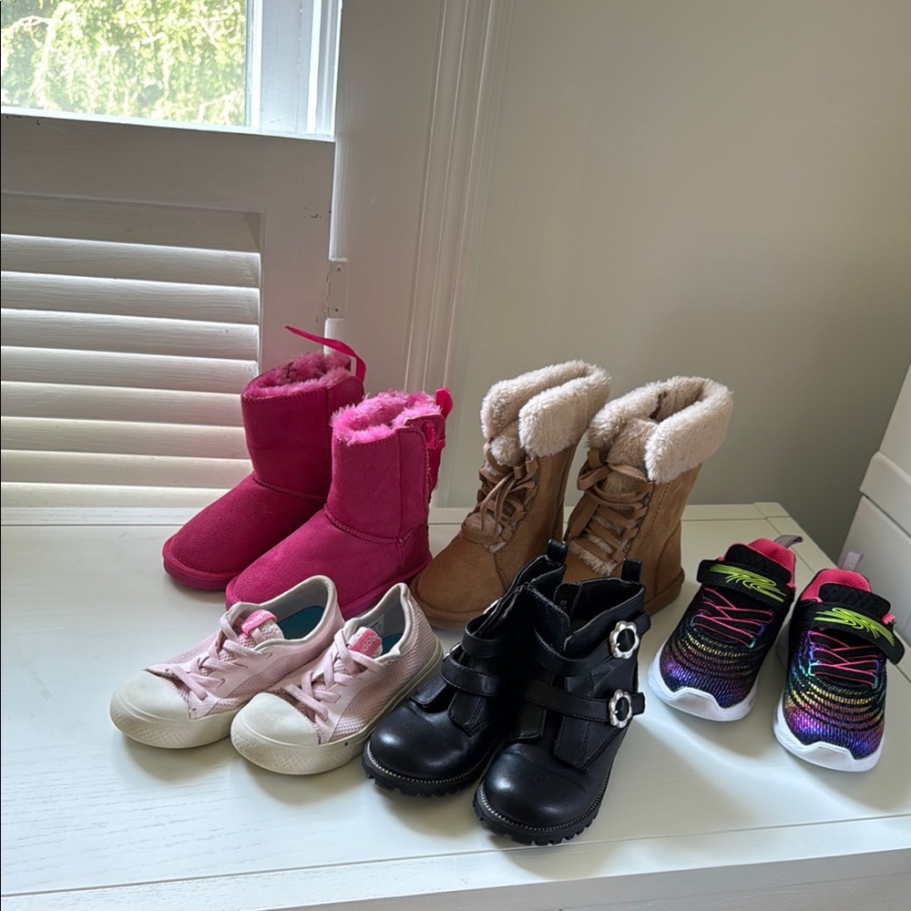 Kids Footwear Collection - Pink, Tan, Black, Multicolor